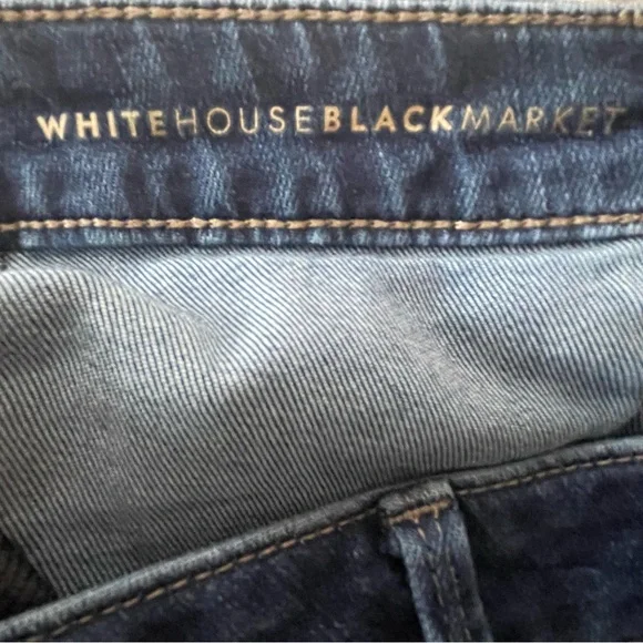WHBM White
House Black Market The Skinny Jeans With Zipper Detail Front Pockets - Picture 6 of 6